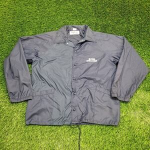 Vintage 70s CBS Jacket Large 24x28 Baggy Basketball